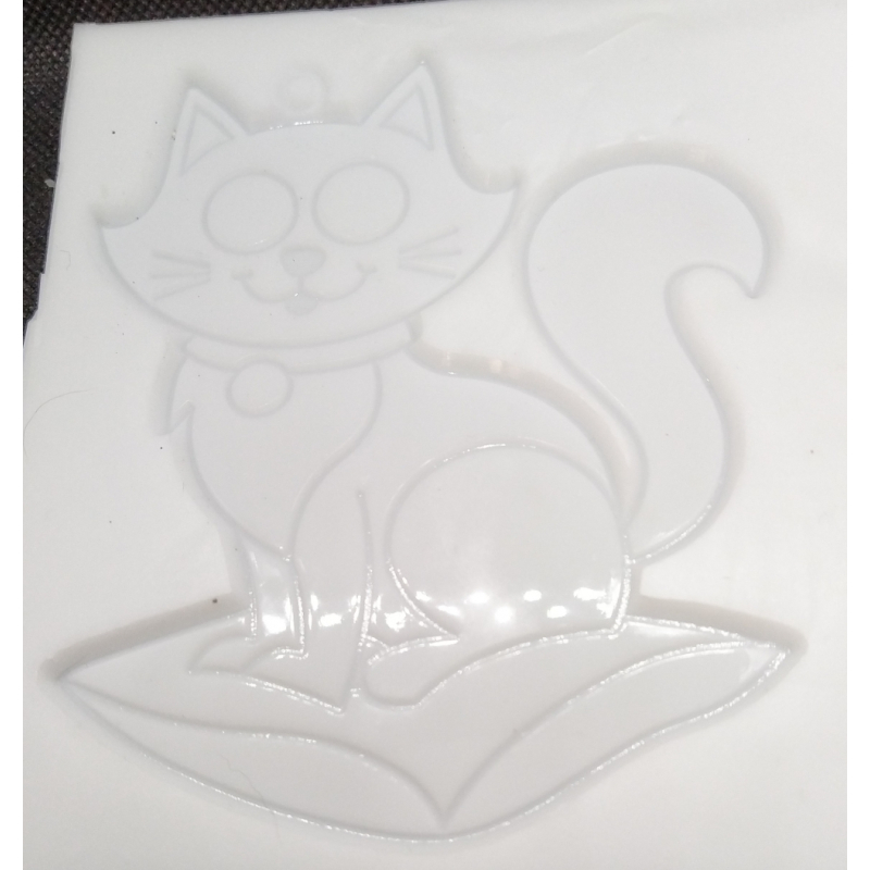 mal raamhanger zittend poesje